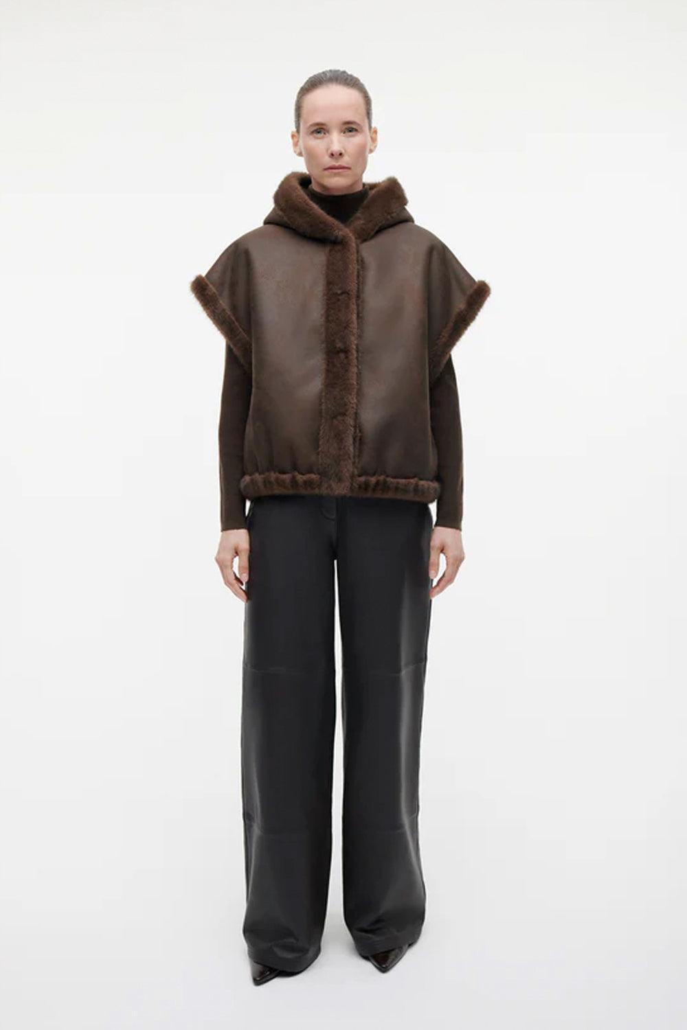 Olena Faux Mink Chocolate