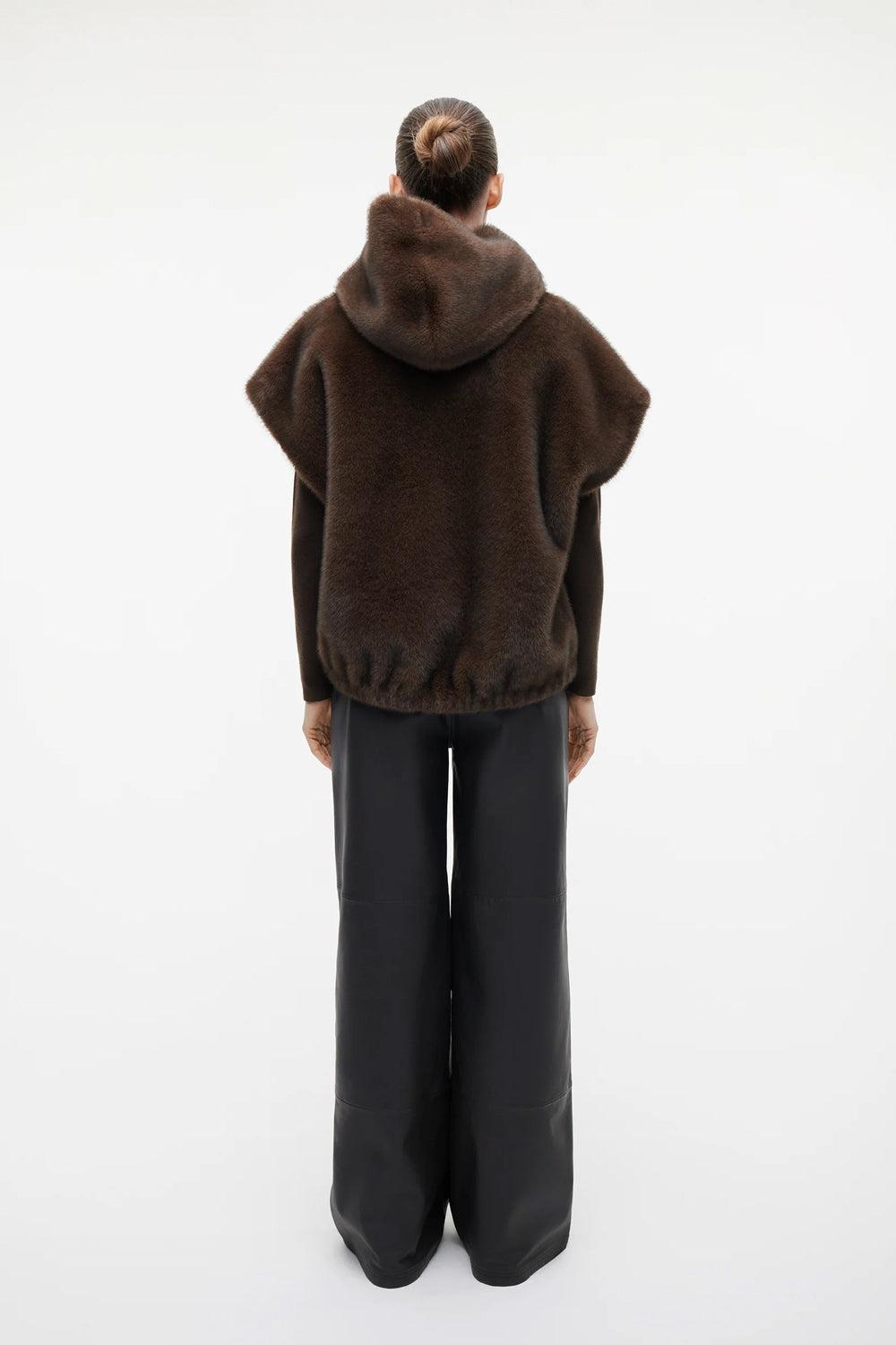 Olena Faux Mink Chocolate