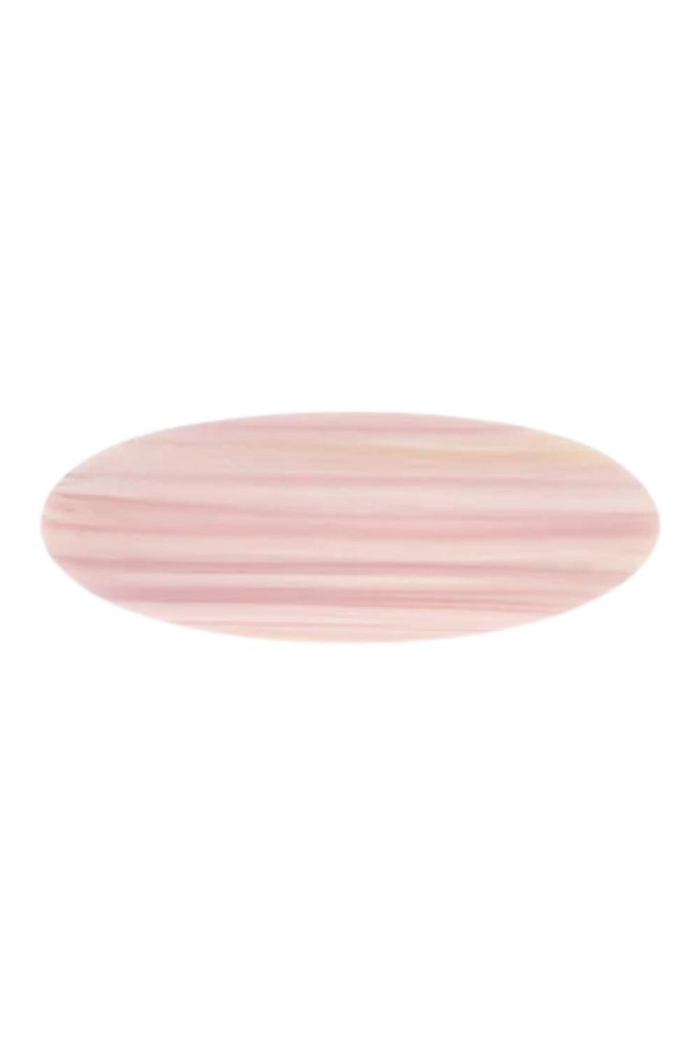 Oval Cherie Clip Light Pink