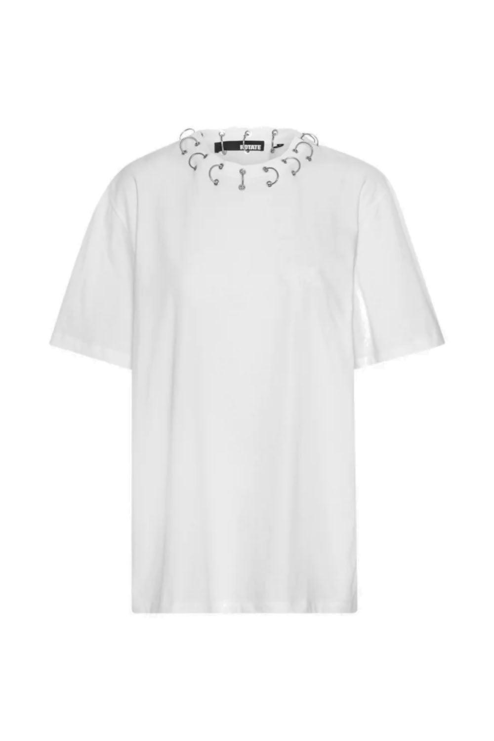 Oversized Ring T- Shirt Bright White