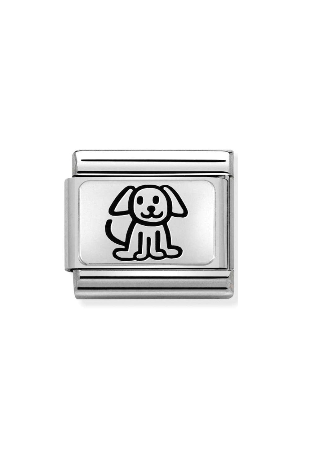 Oxidised Symbol 925 Family Dog