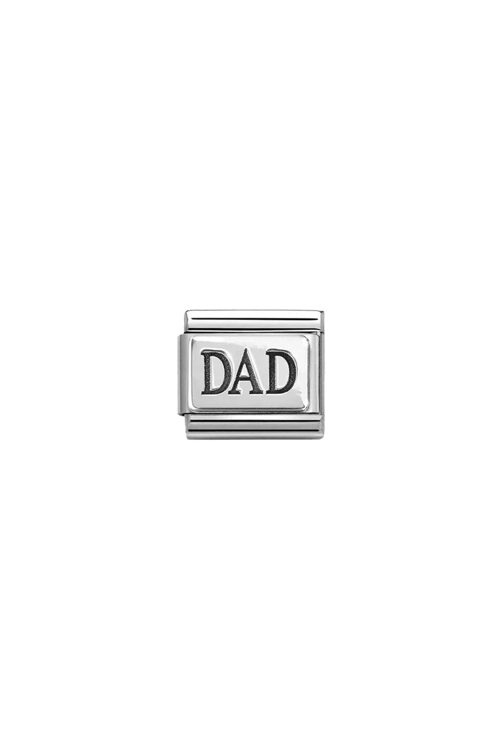 Oxidised Symbol 925 Sterling Dad