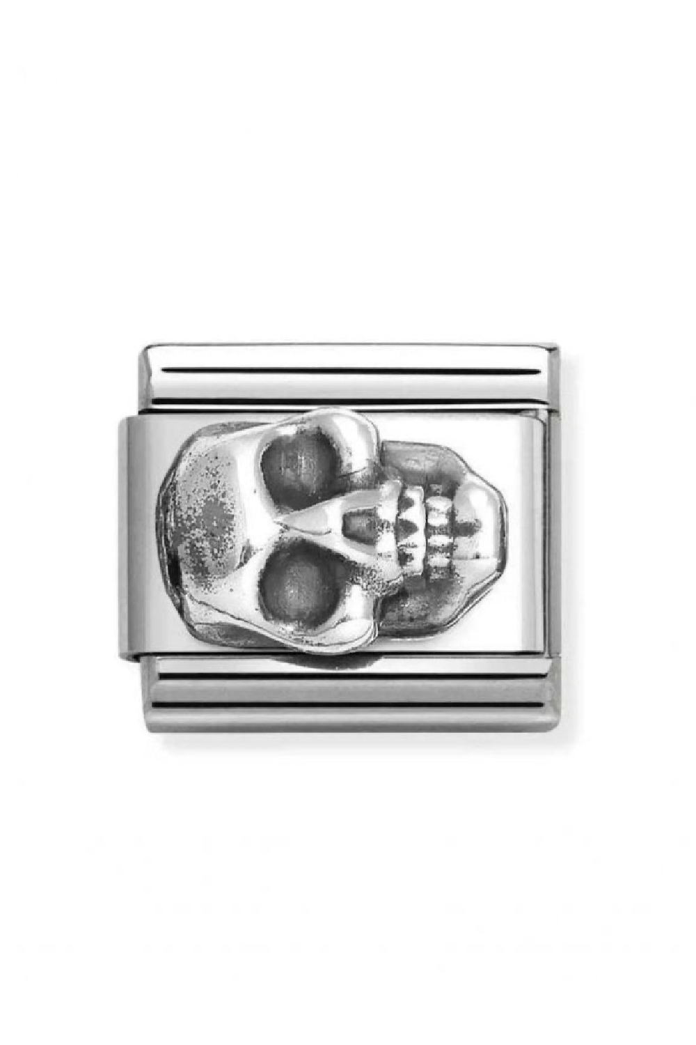 Oxidised symbols 925 sterling silver Skull