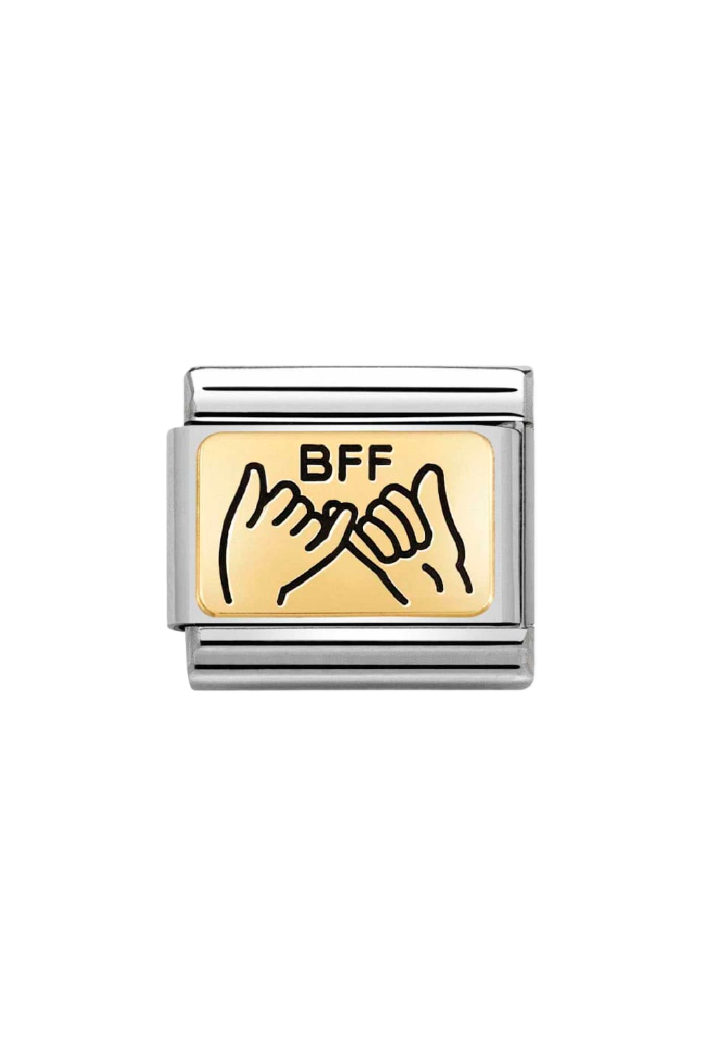 PLATES 18K Gold BFF Hands