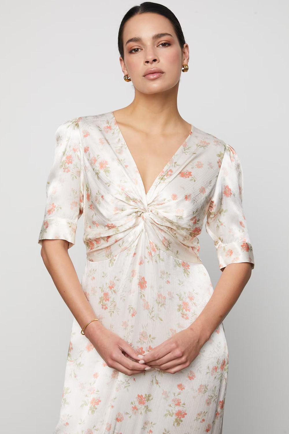 Paloma Dress Peachy Rose