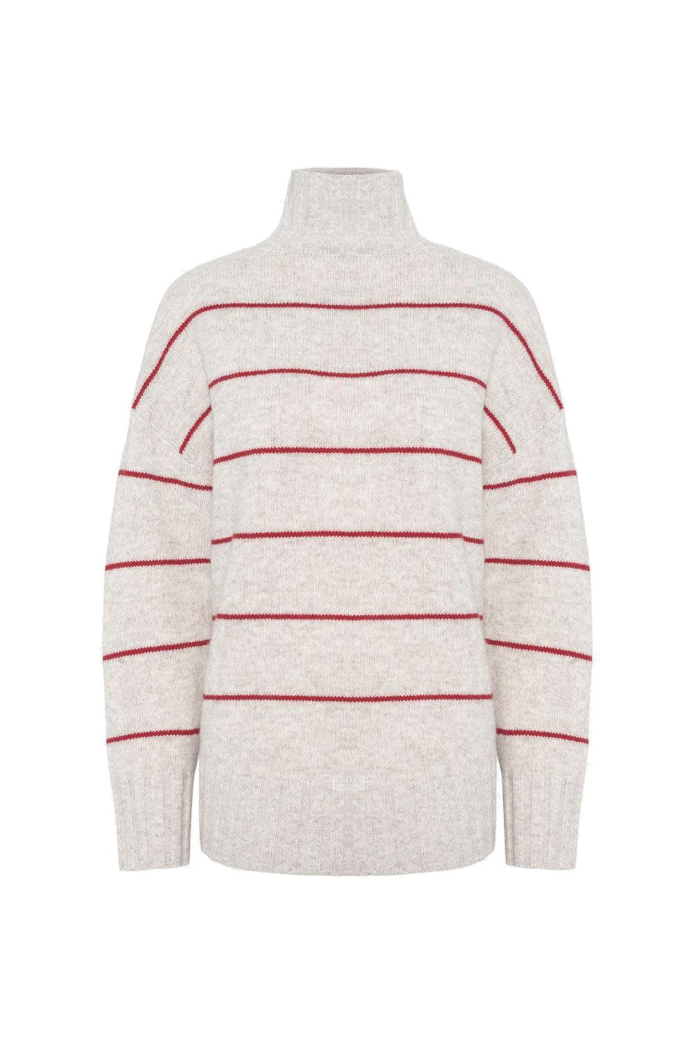Patsy Knit Red Stripe