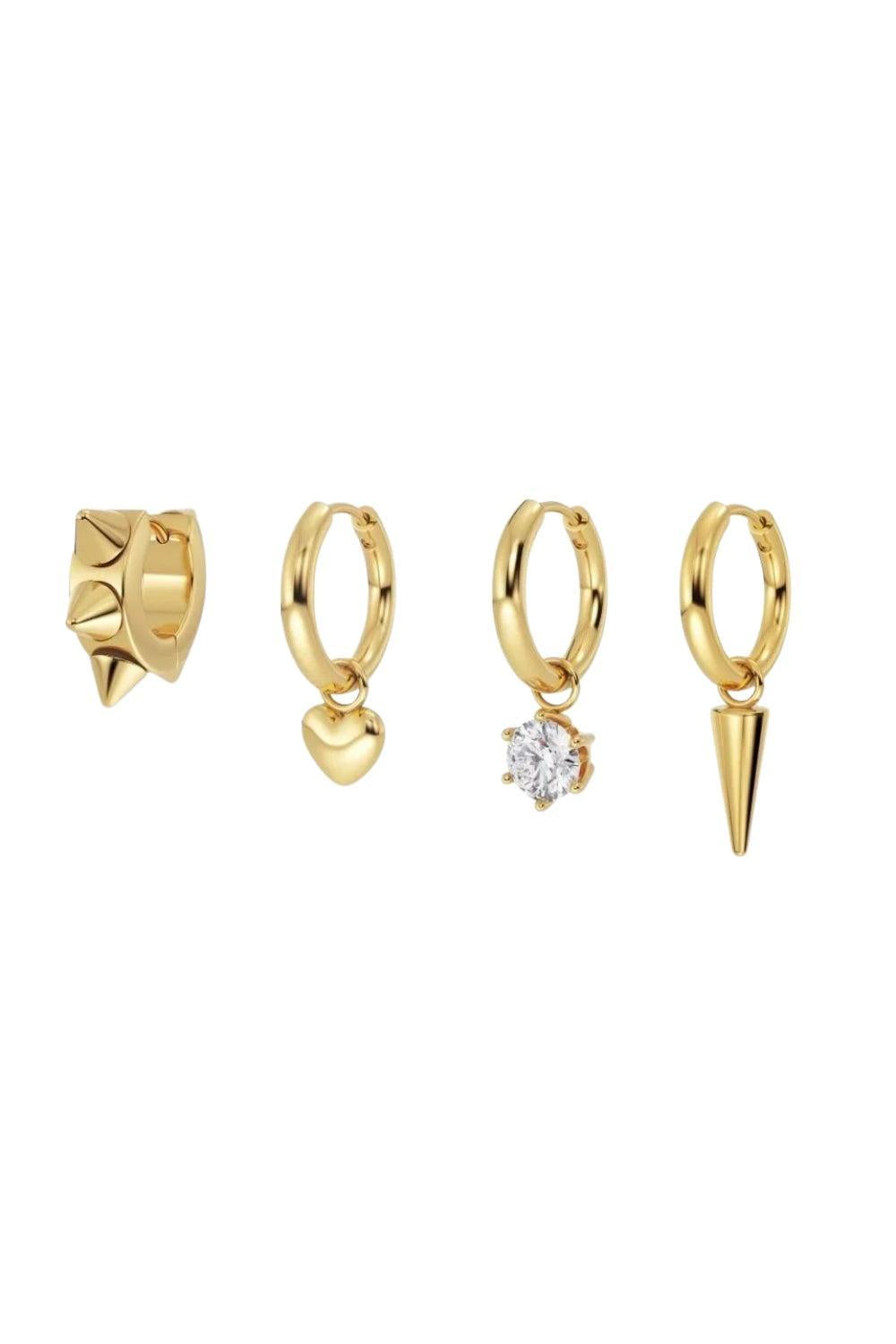 Peak Hoops One Heart Gold