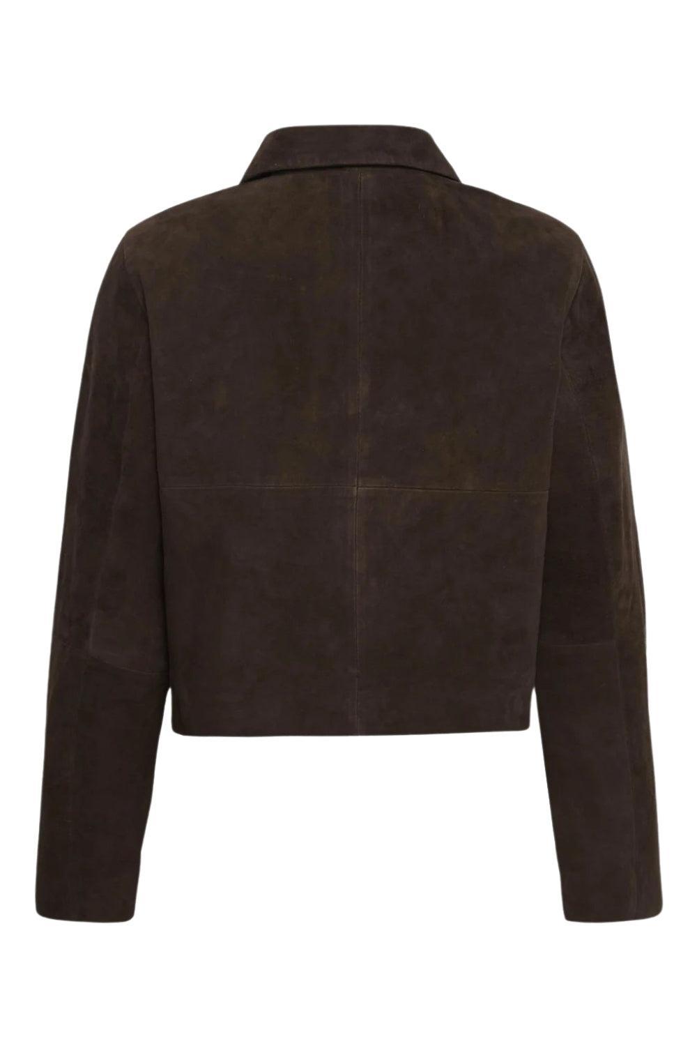 PetraMW Suede Jacket Brown