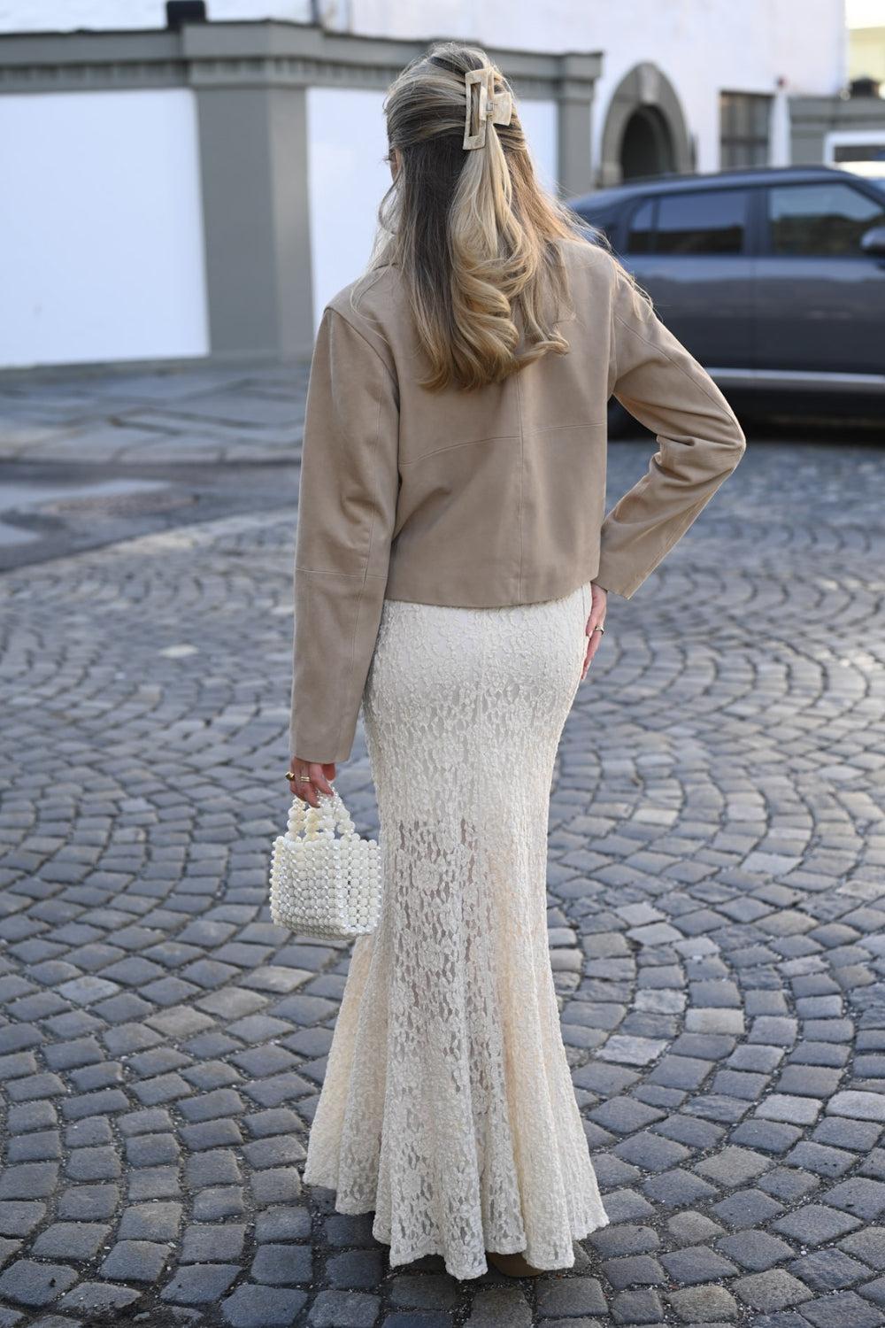 PetraMW Suede Jacket Brown Rise