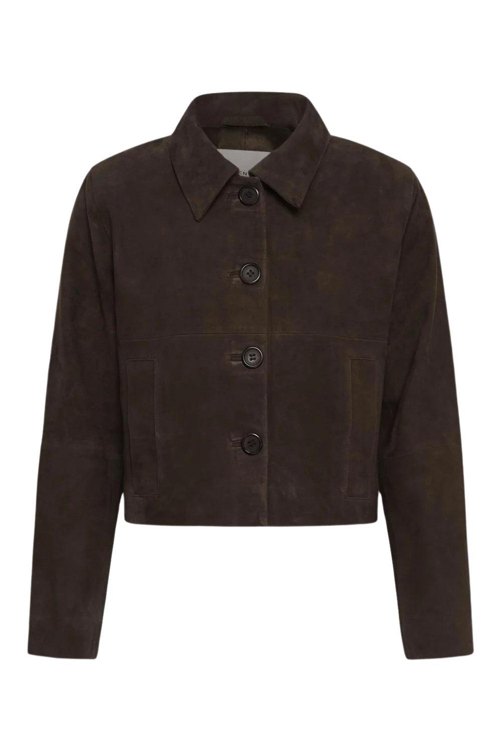 PetraMW Suede Jacket Brown