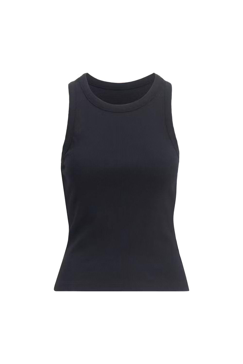 Pia Rib Singlet Black