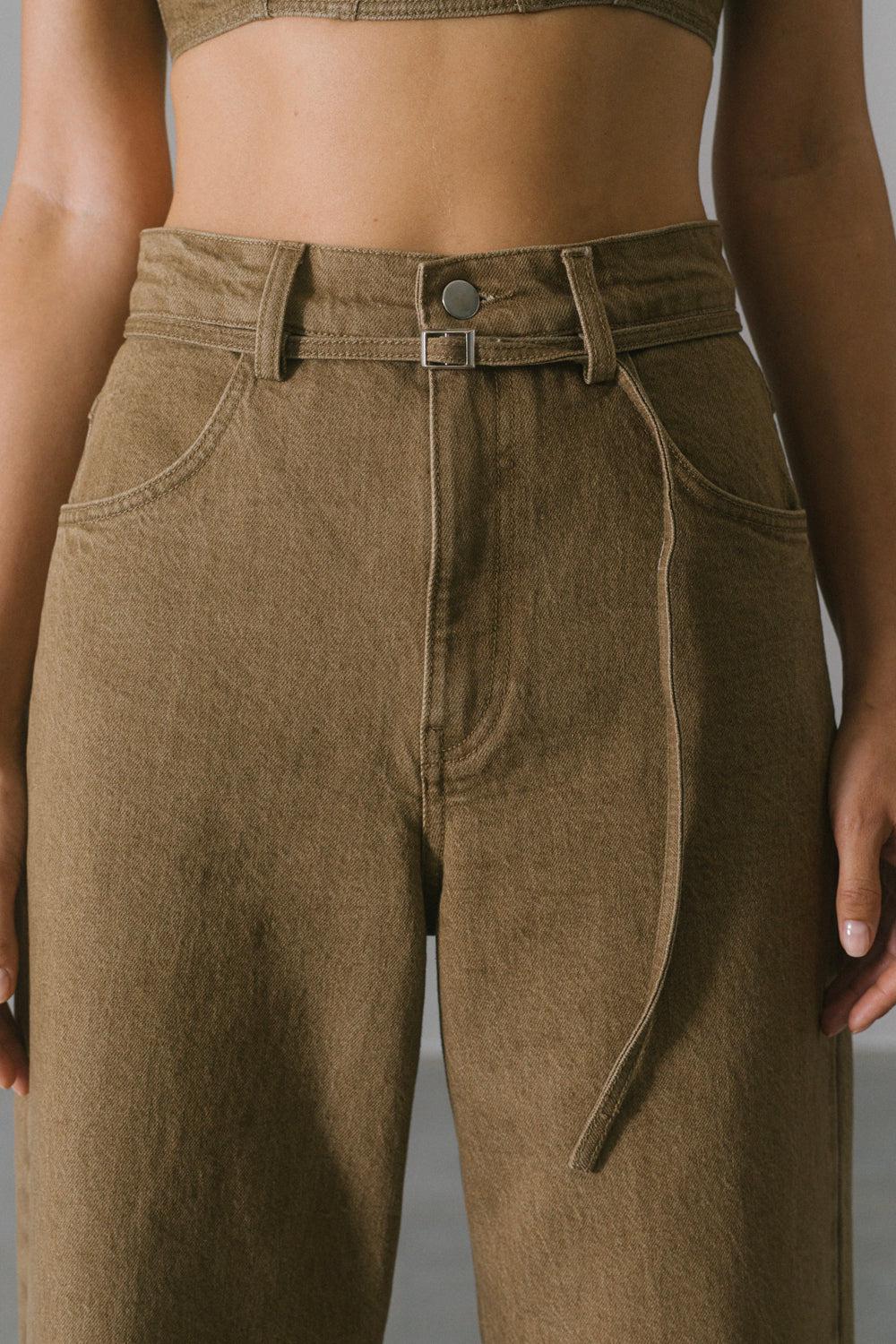 Piazza Trousers Brown