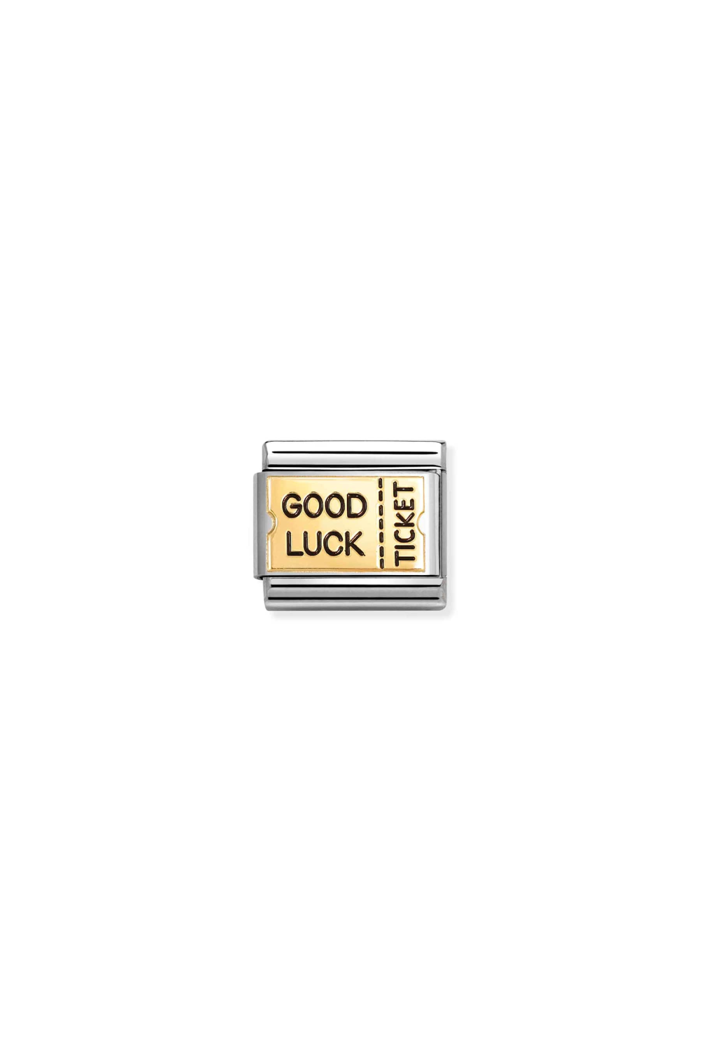 Plates 18K Gold & Enamel Fortune Card