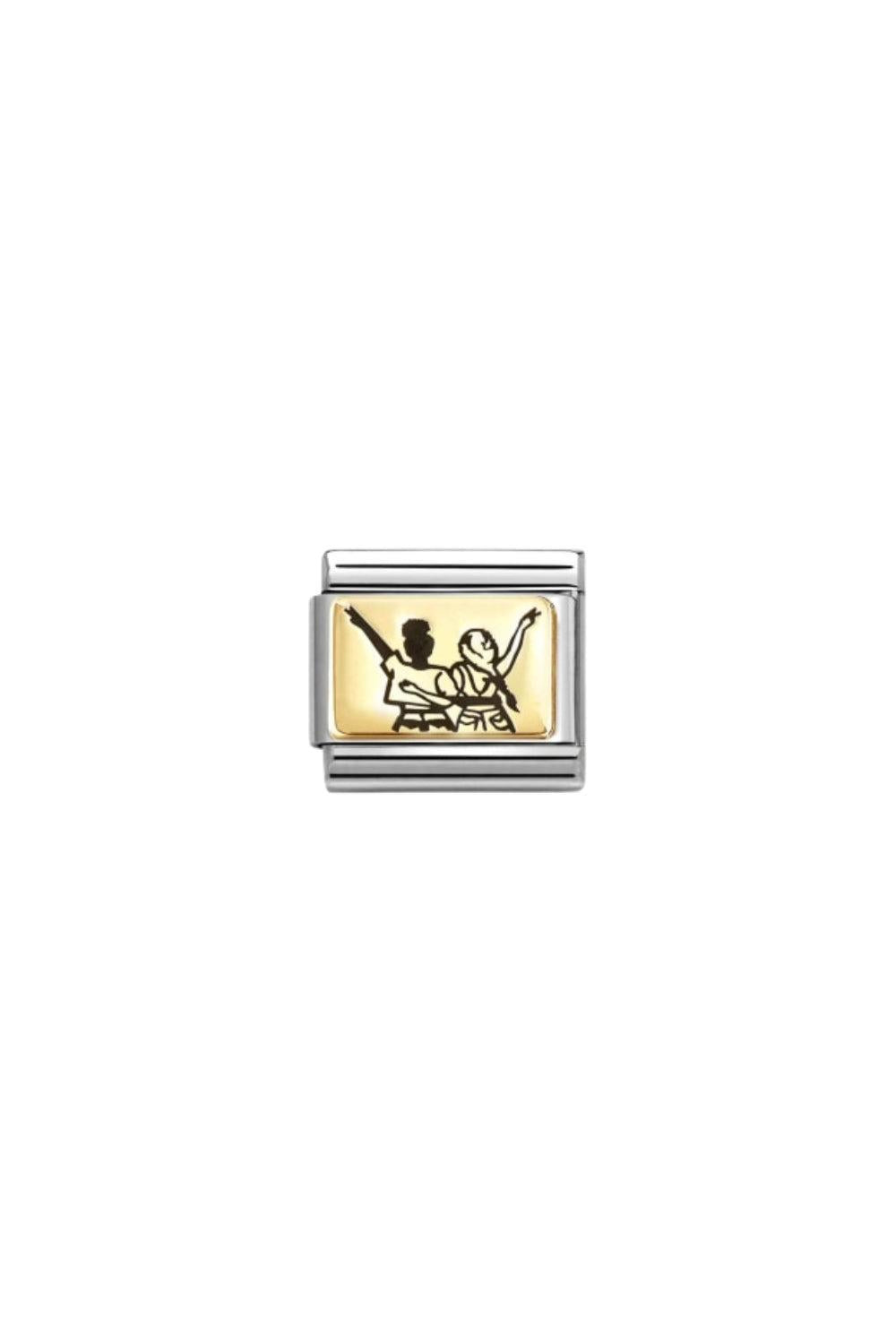 Plates 18K Gold Friends
