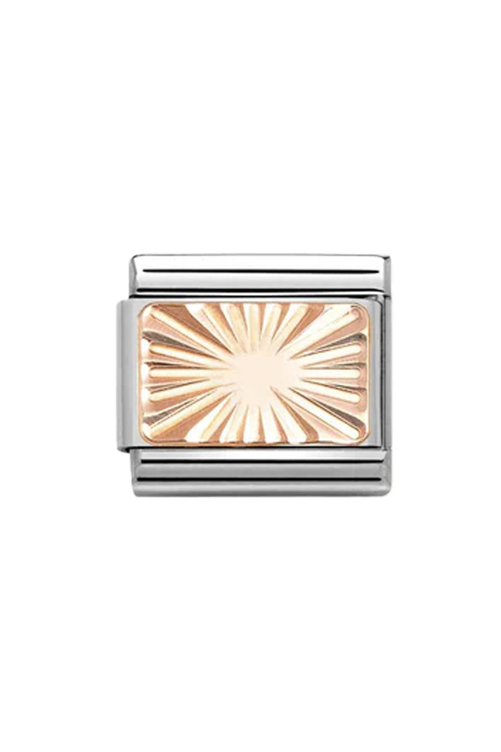 Plates 9K Rose Gold Etched