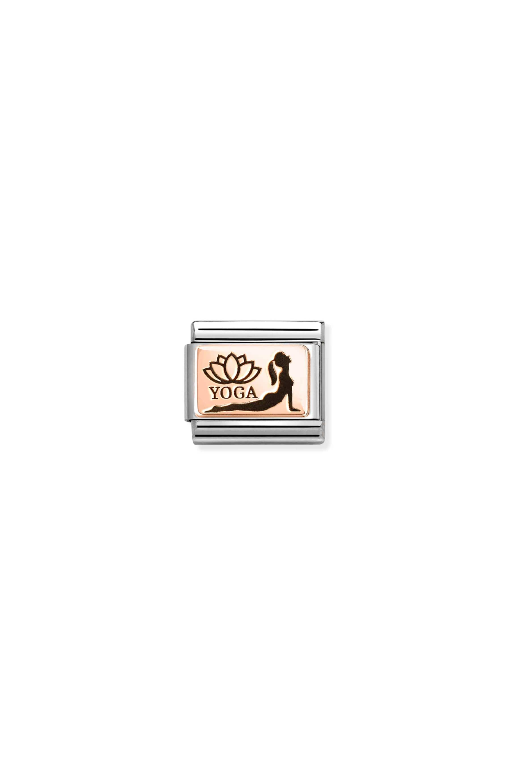 Plates 9K Rose Gold Yoga Profile