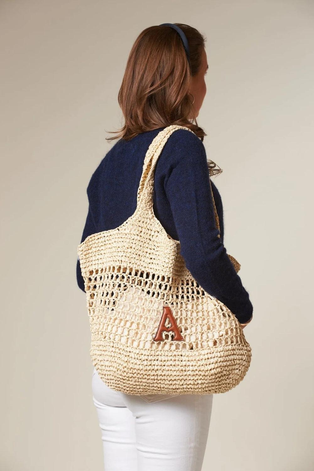 Raffia Tote Ecru