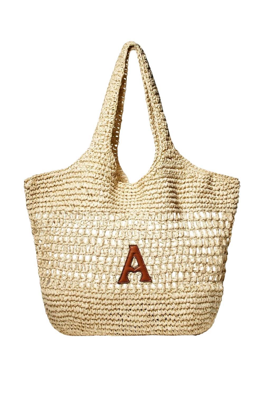 Raffia Tote Ecru