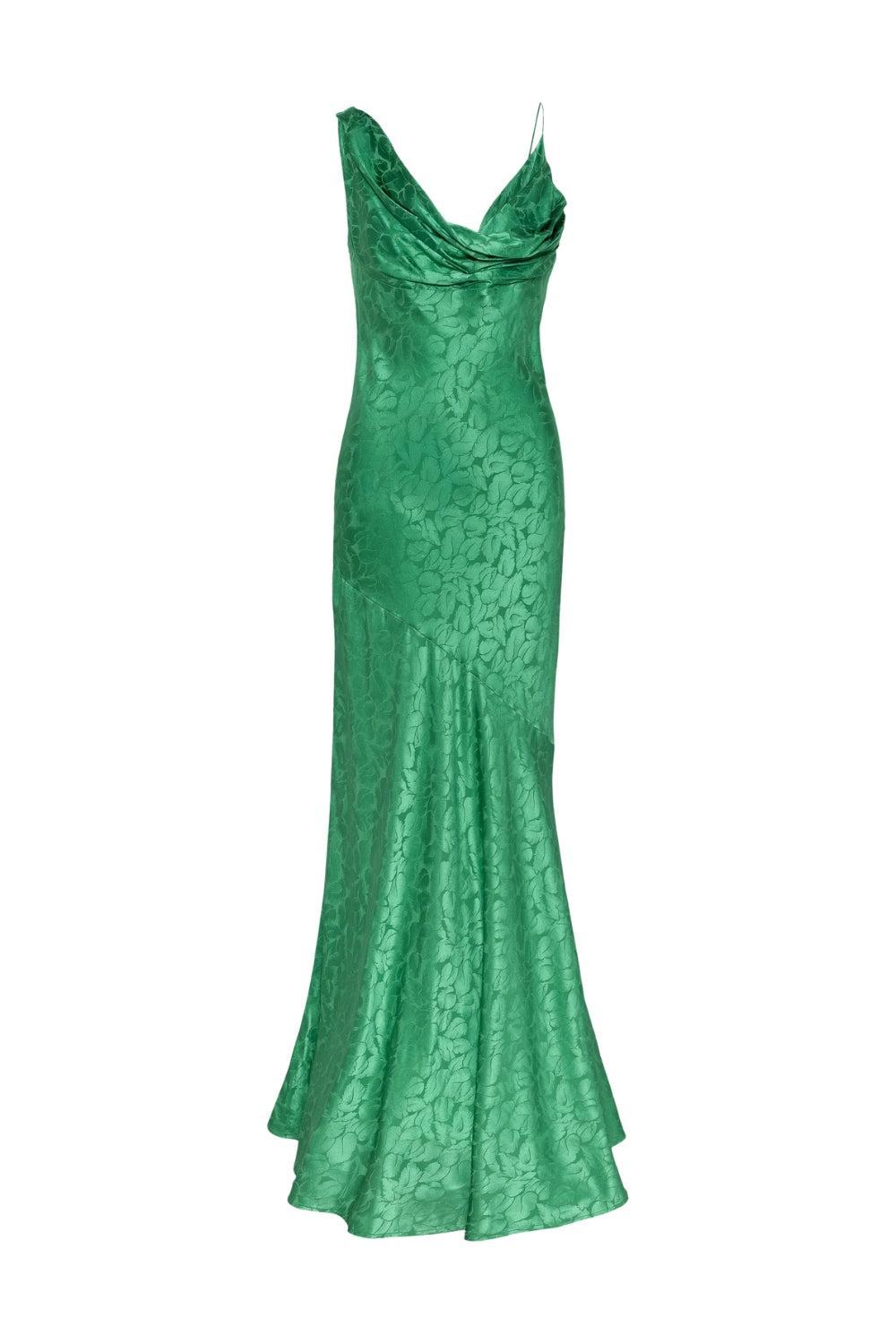 Ralphie Jacquard dress Green