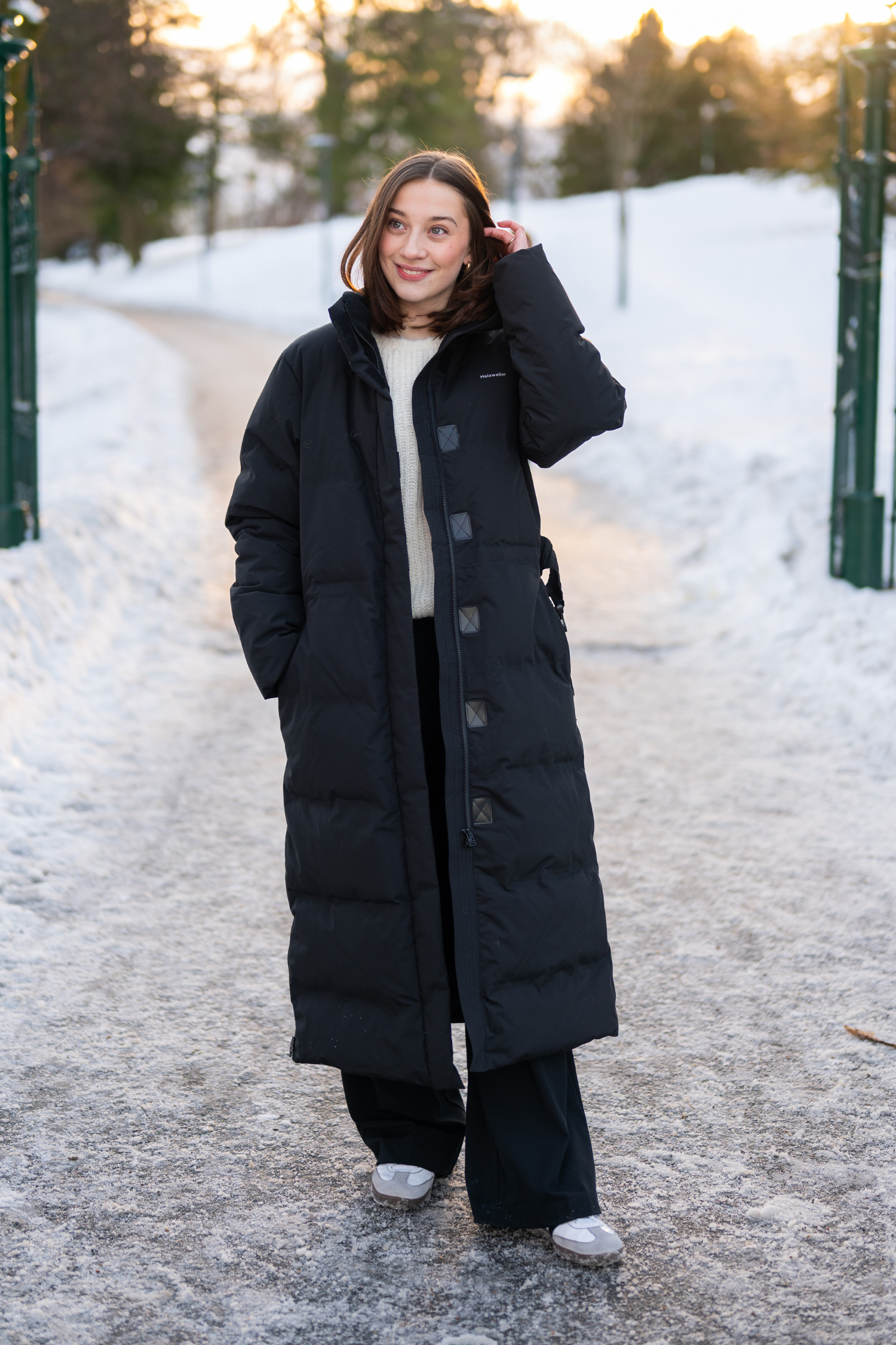 Ramoen Lt Down Coat Black