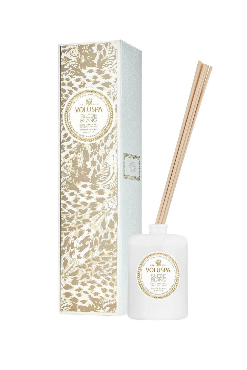 Reed Diffuser Suede Blanc