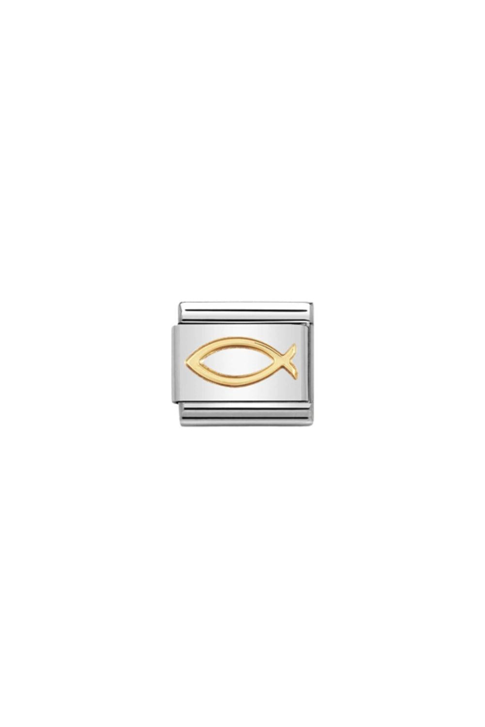 Religious 18k Gold Ichthys