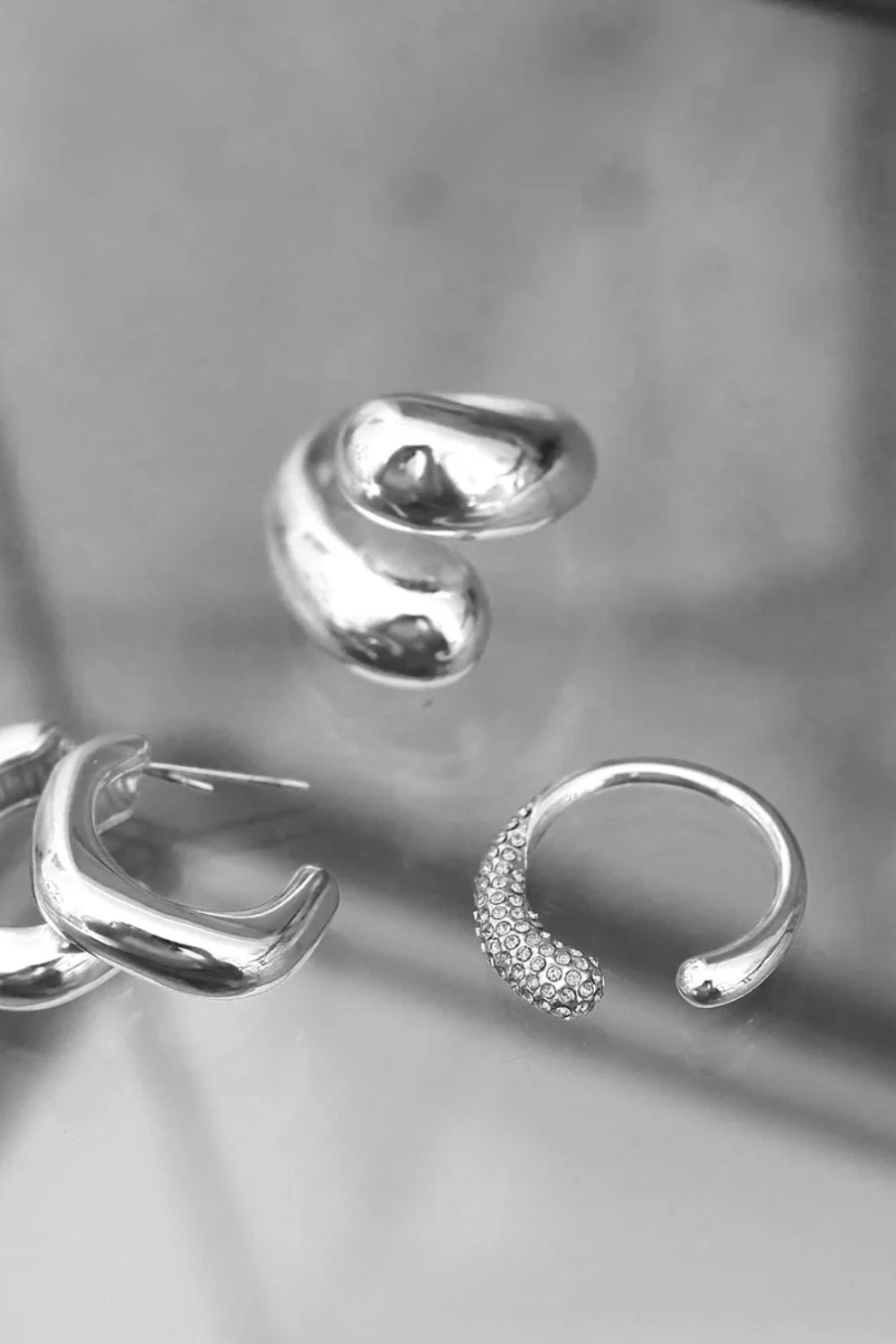 Ring Steel Soft w/stone