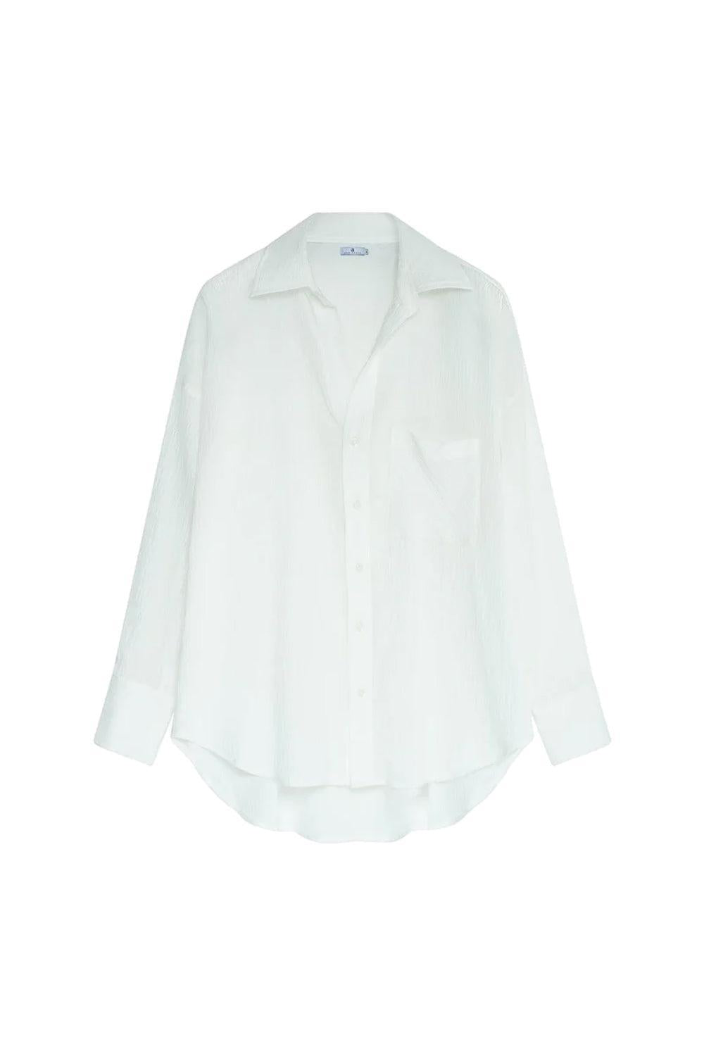 Rocha Crinkled Shirt Offwhite