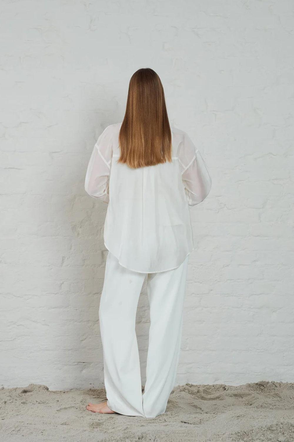 Rocha Sheer Shirt Offwhite