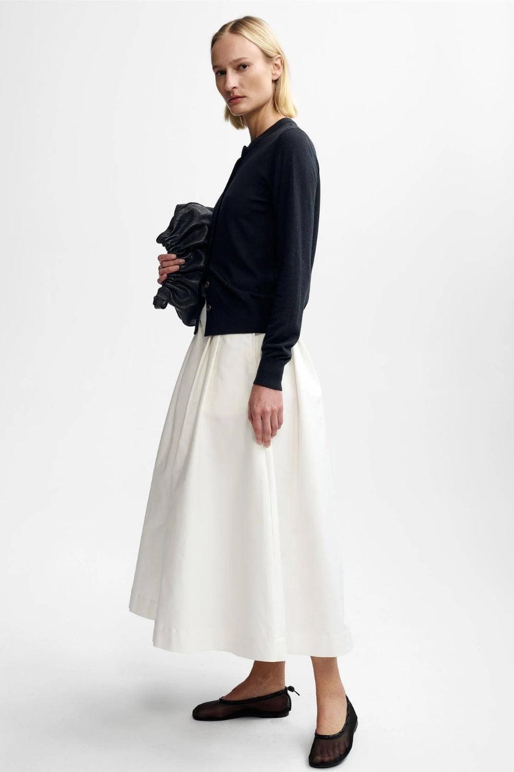 Rose Merino Cardigan Black