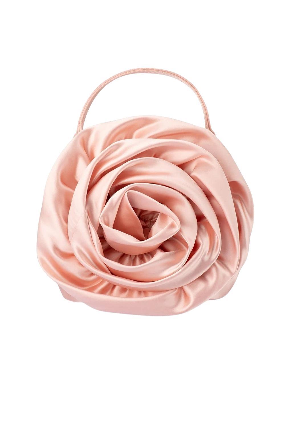 Rosita Rosette Frame Bag Blush