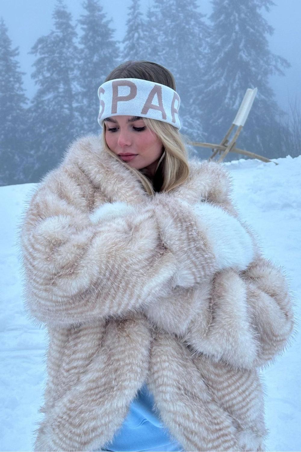 SKI Headband Creme