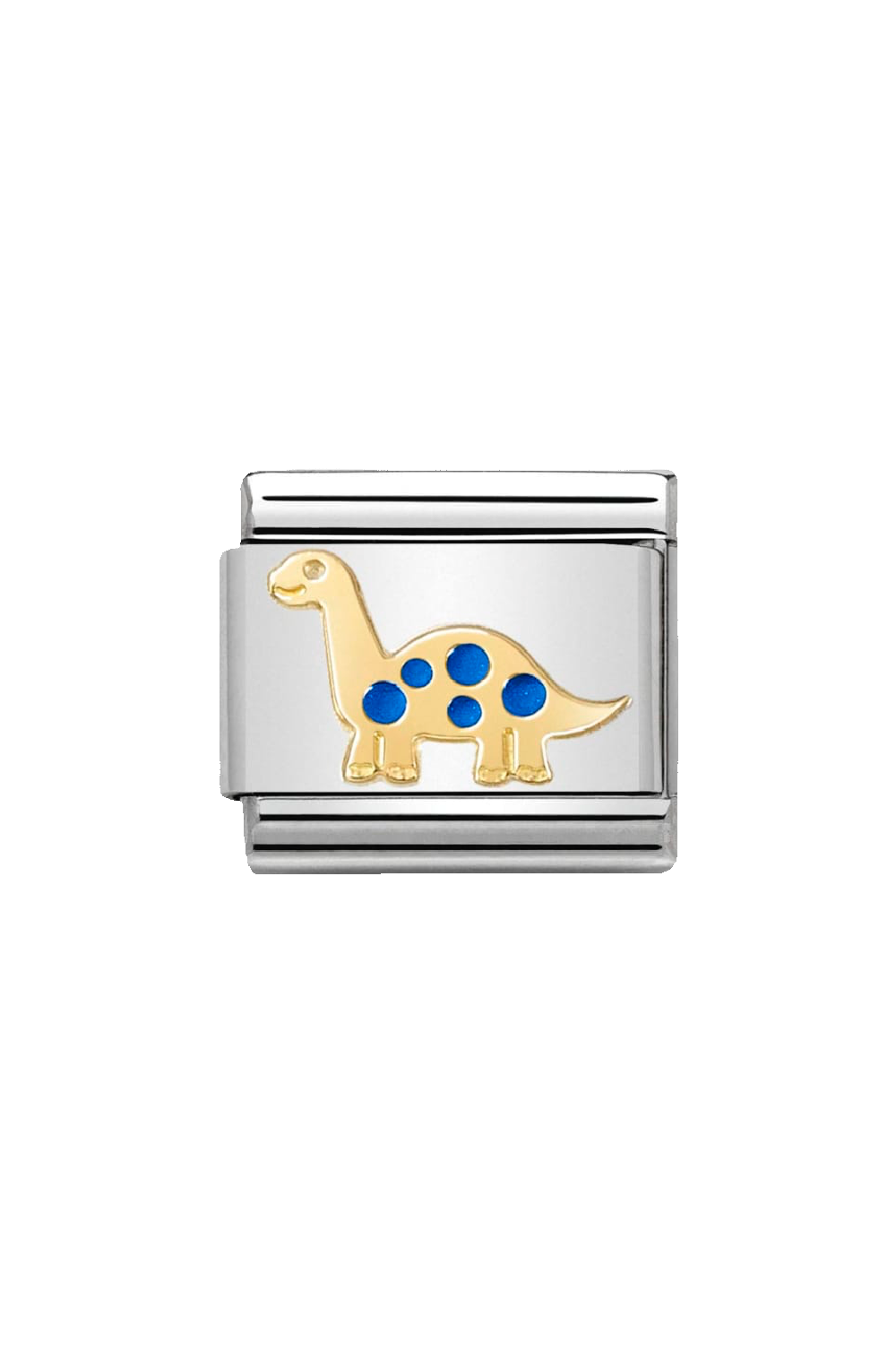 SYMBOLS 18K Gold & Enamel, Brontosauros