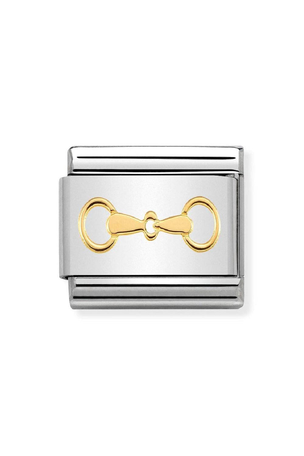 SYMBOLS 18k Gold Snaffle Bit