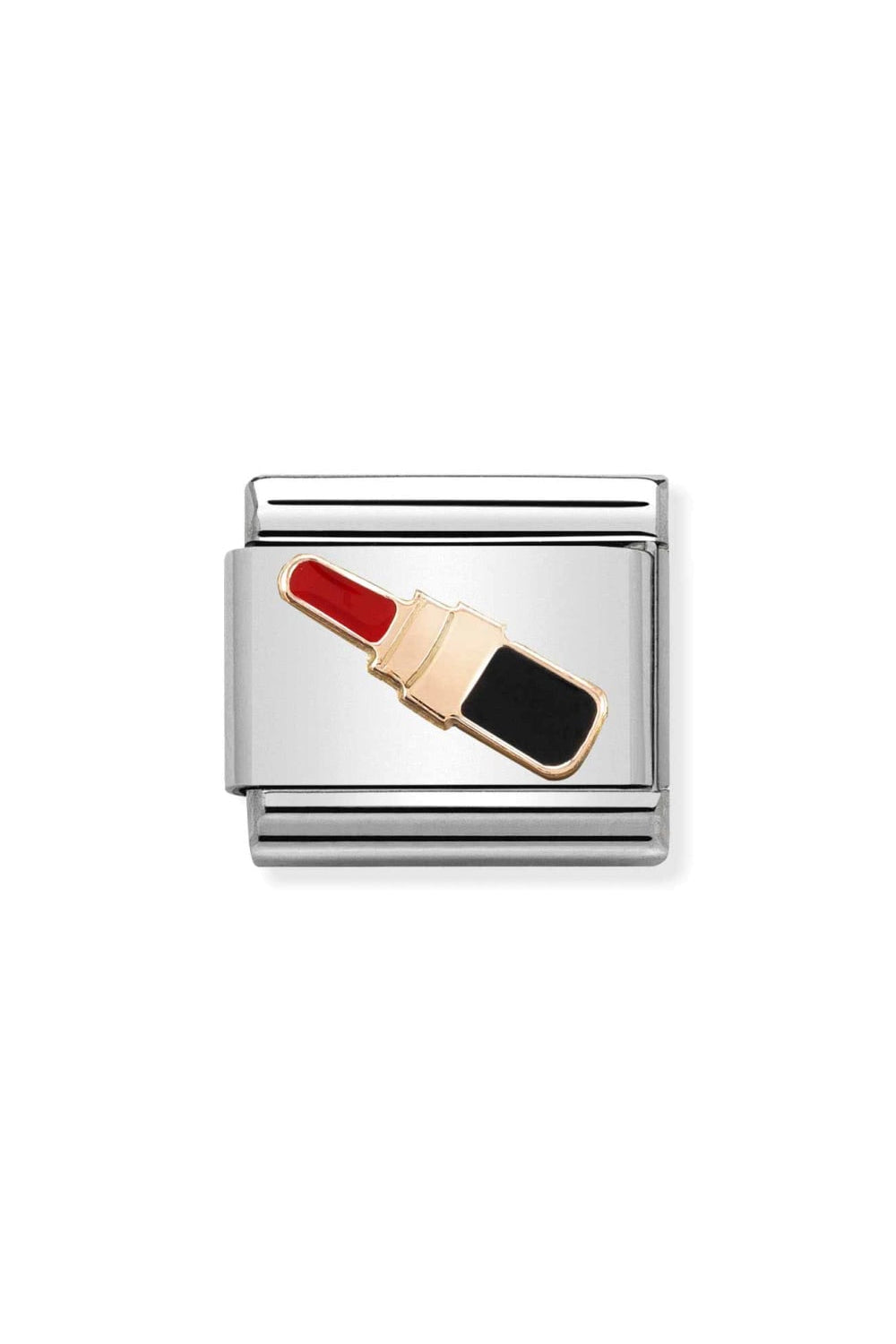 SYMBOLS 9k rose gold & enamel lipstick