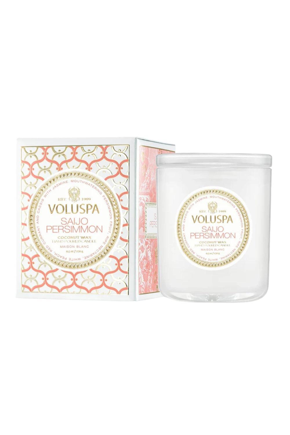 Saijo Persimmon Boxed Candle 270g