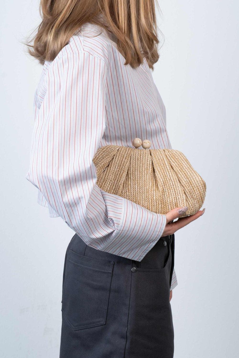 Saint Tropez Clutch Beige