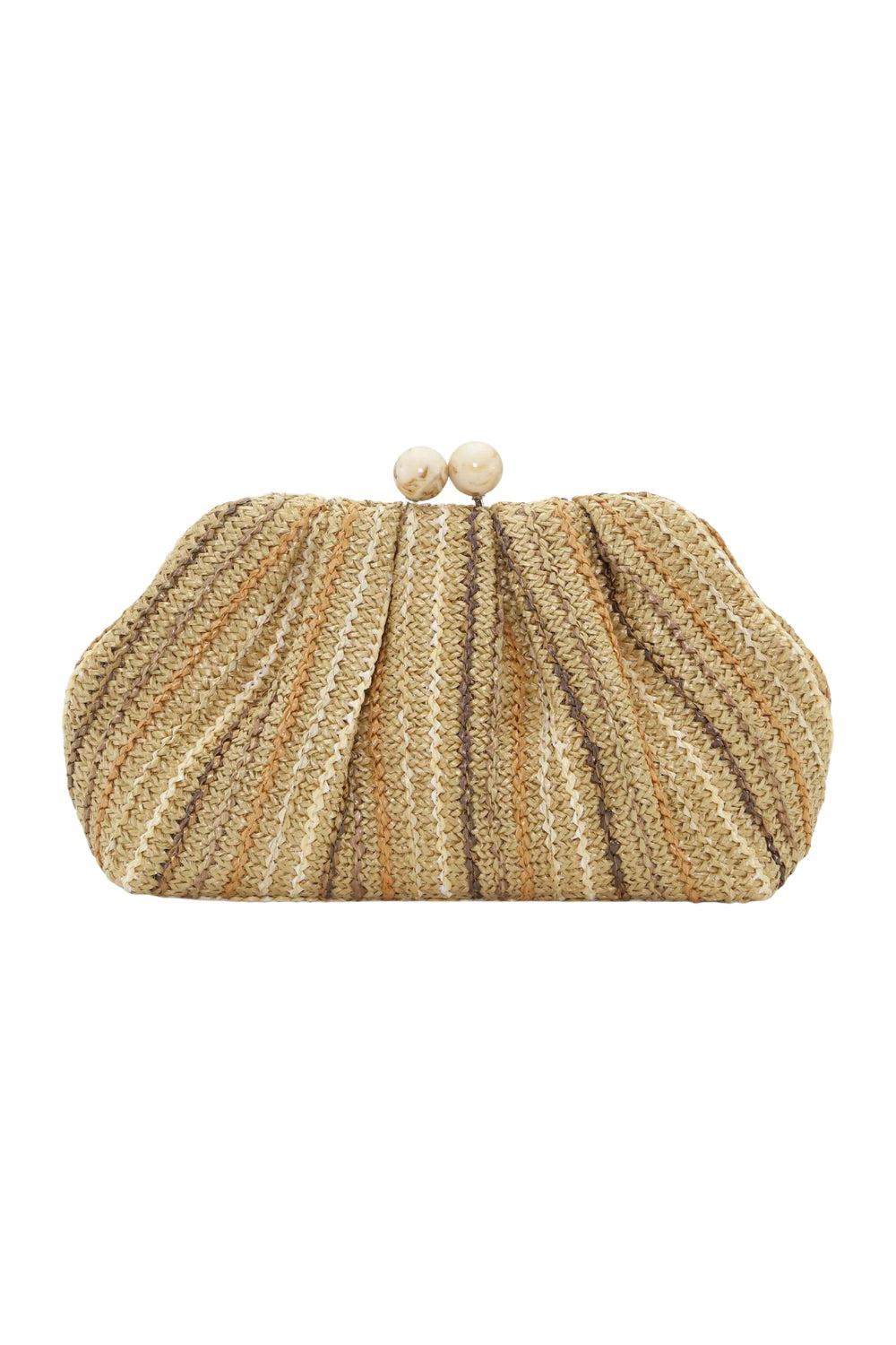 Saint Tropez Clutch Brown