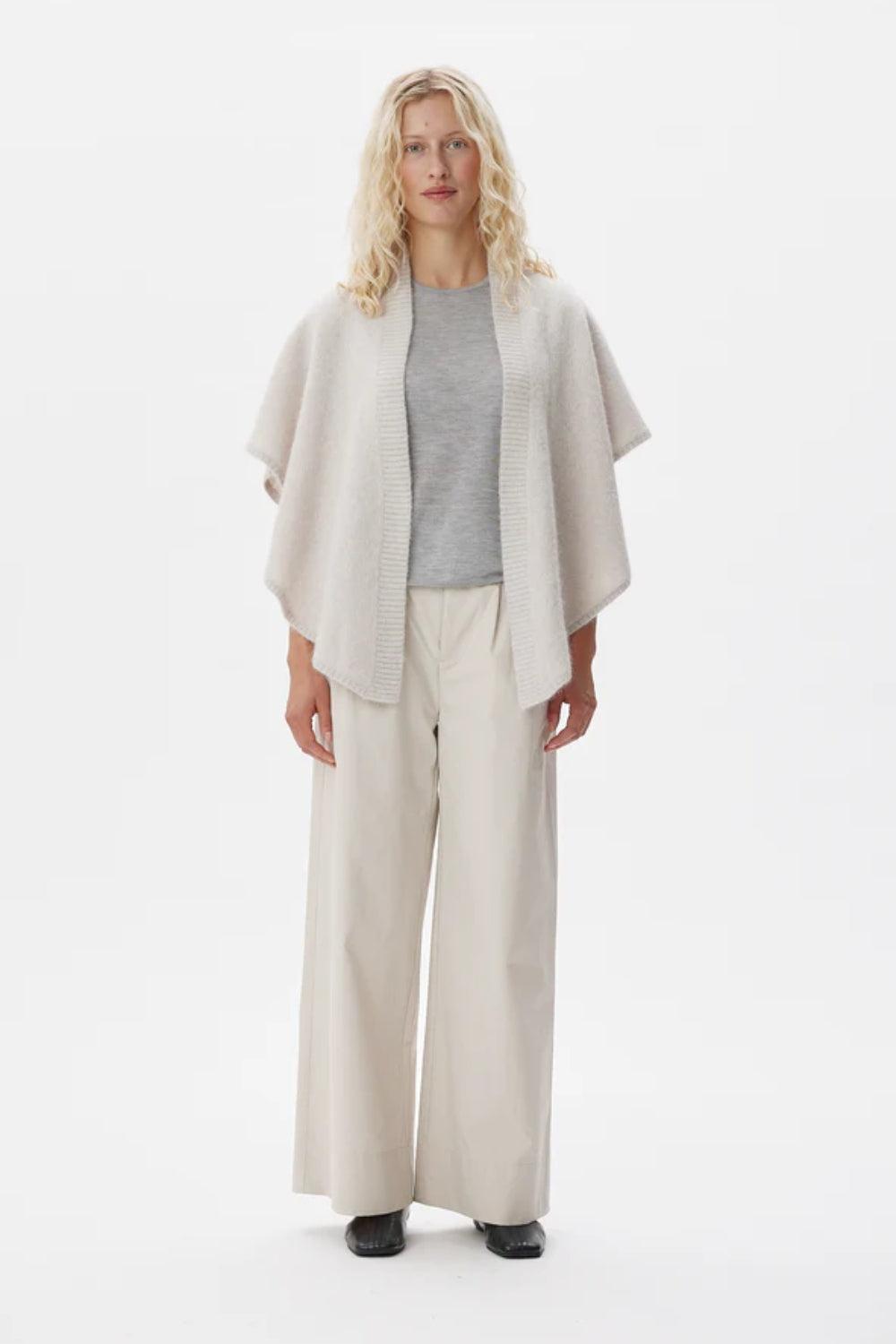 Sanne Silver White Melange