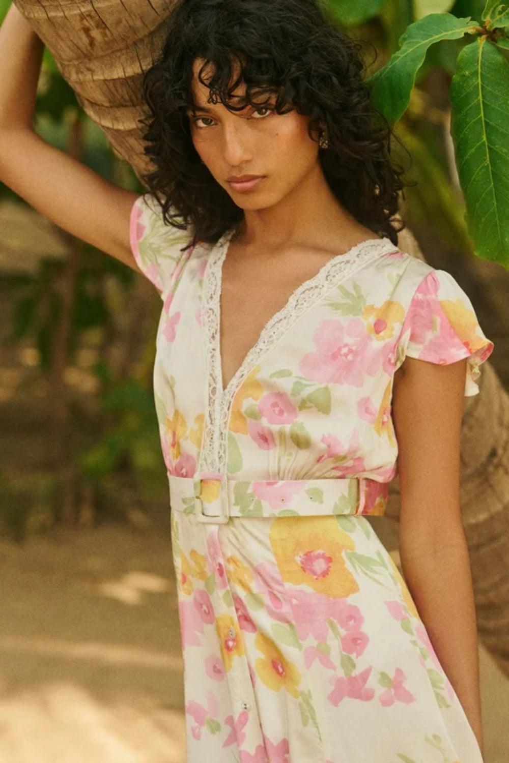 Satin Gown Bright Field
