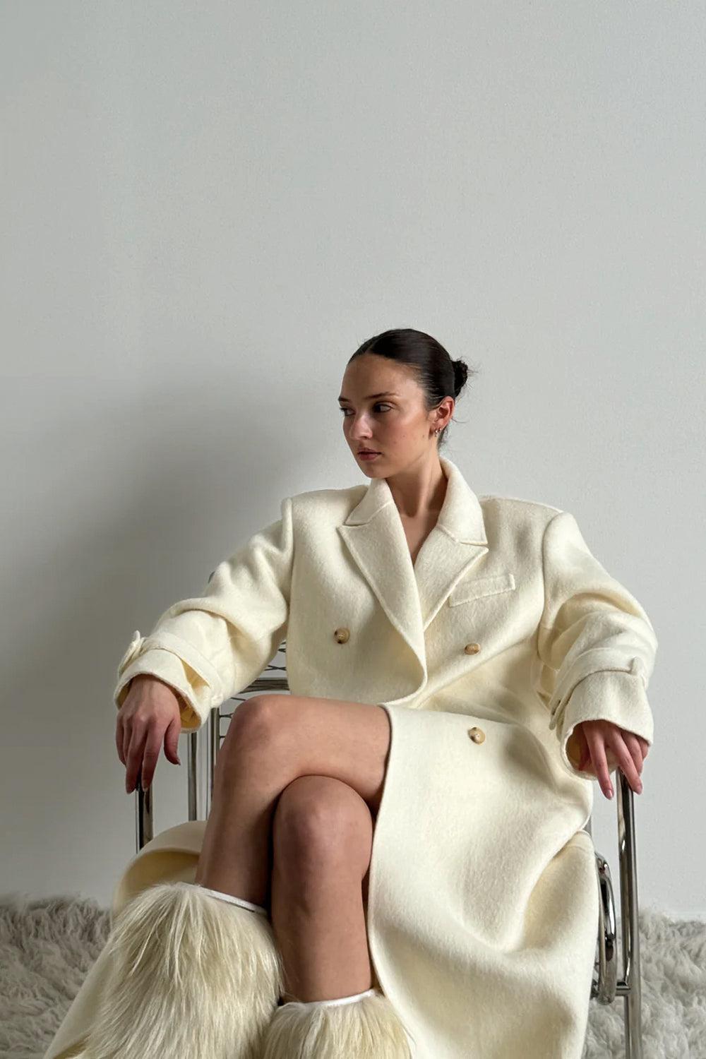 Saville Coat Cream