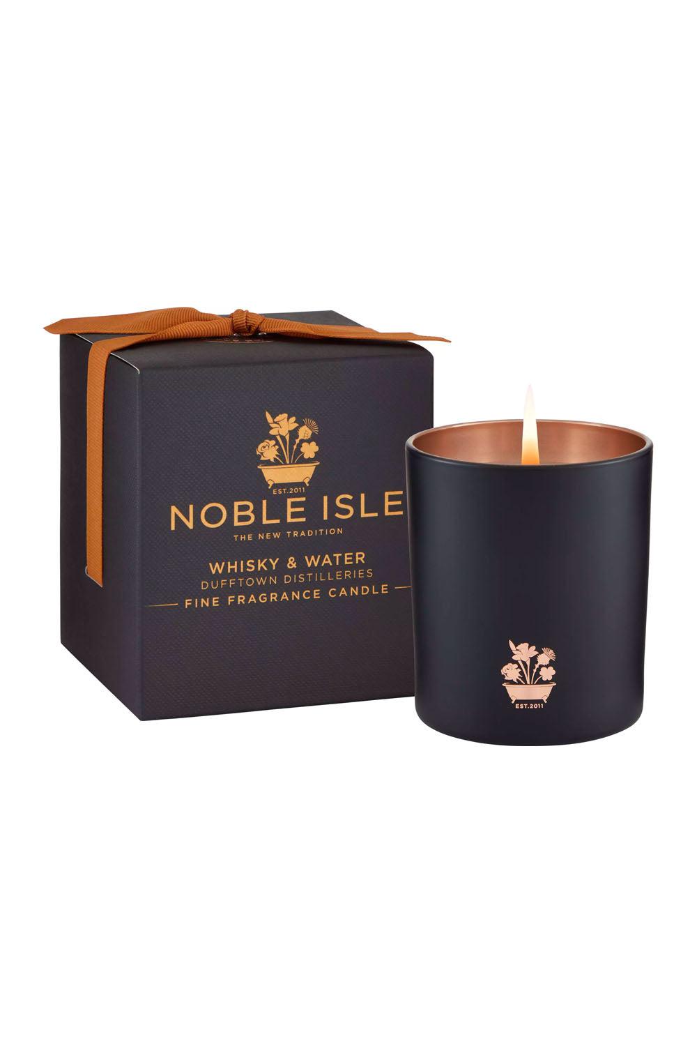 Scented candle 200 g Whisky & Water