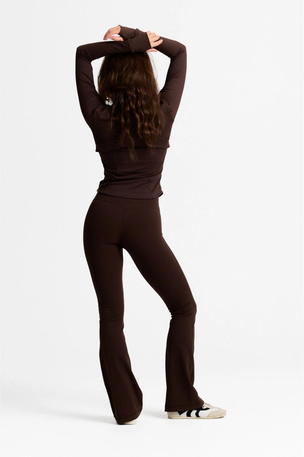 Sculptluxe Zip Jacket Espresso