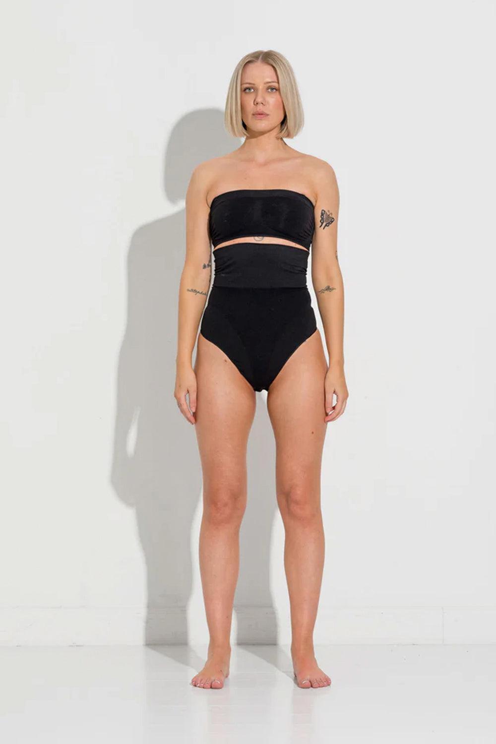 Second Sin Bandauer Black
