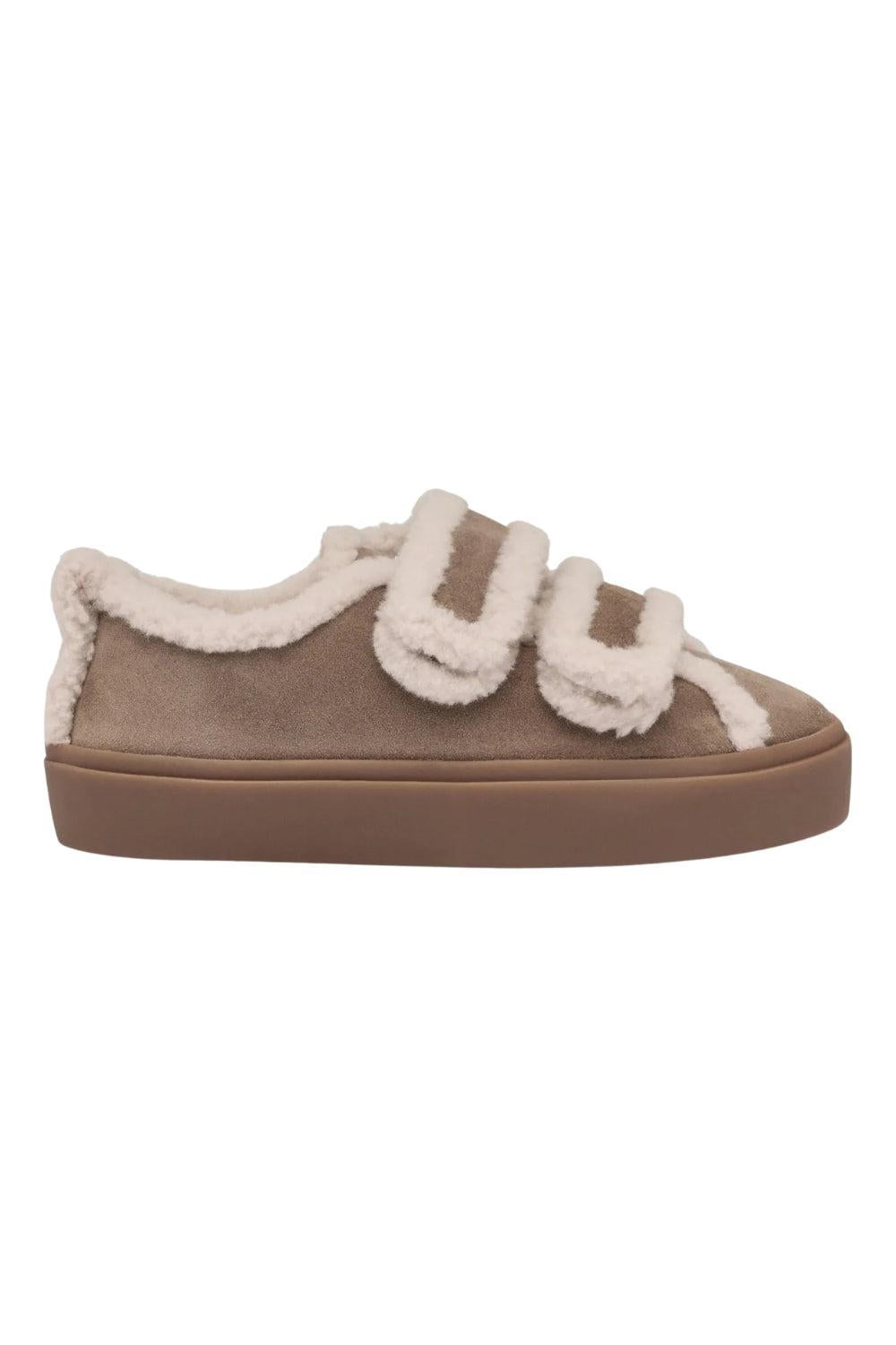 Shearling Low Velcro Light Beige