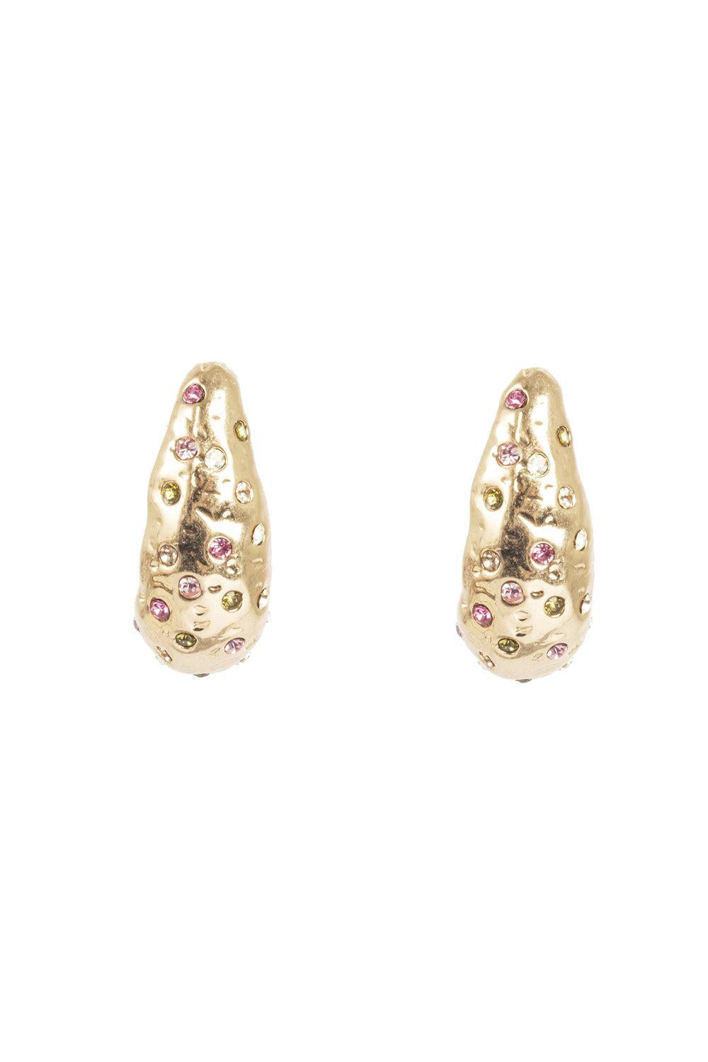 Shimmer Hoops Gold