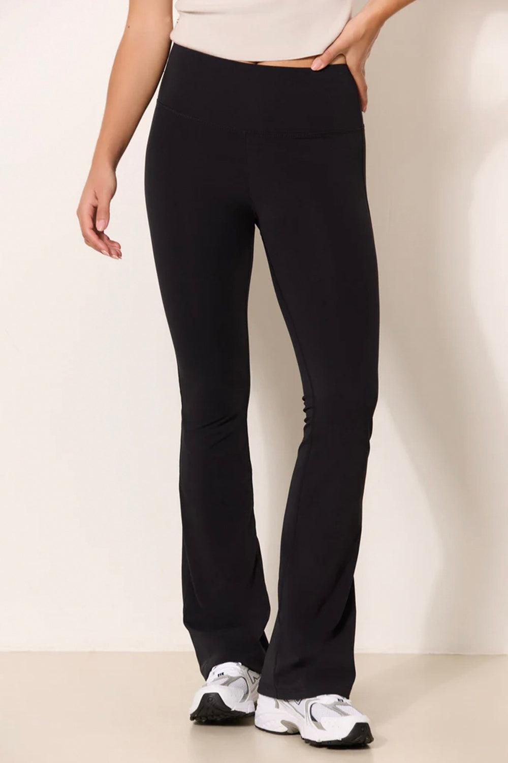 Sienna Shape Flared Legging Black