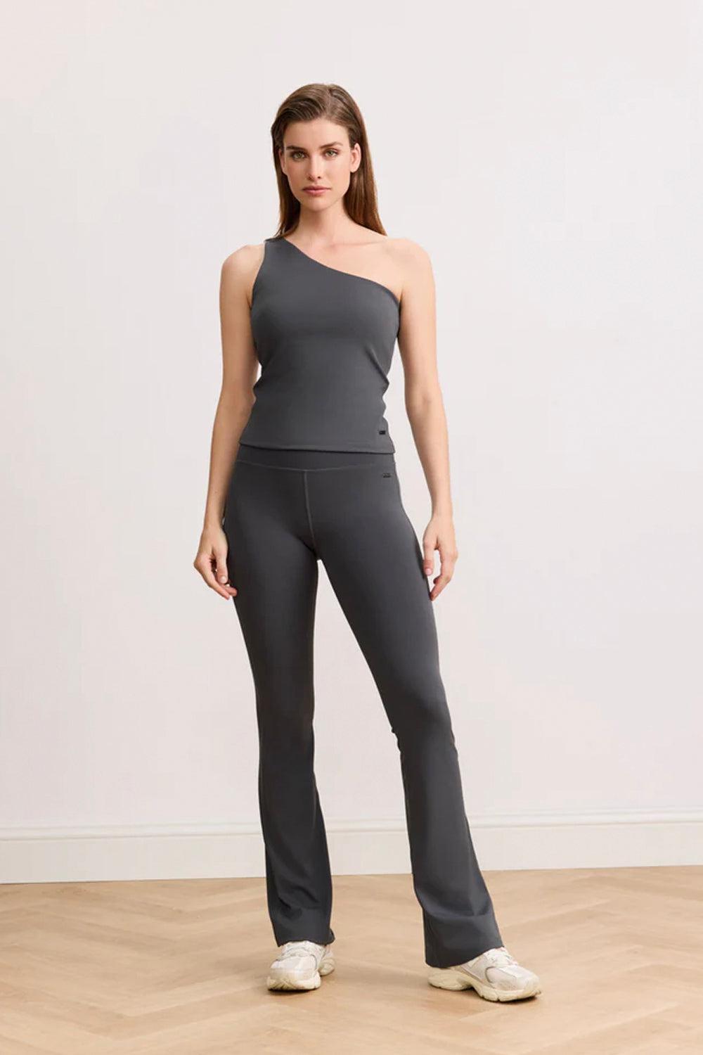 Sienna Shape Flared Legging Dark Grey