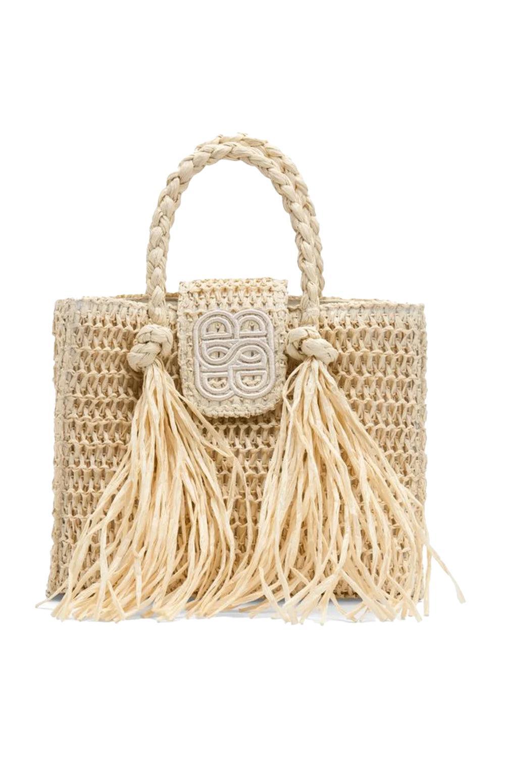 Sigrid Straw Bag Beige