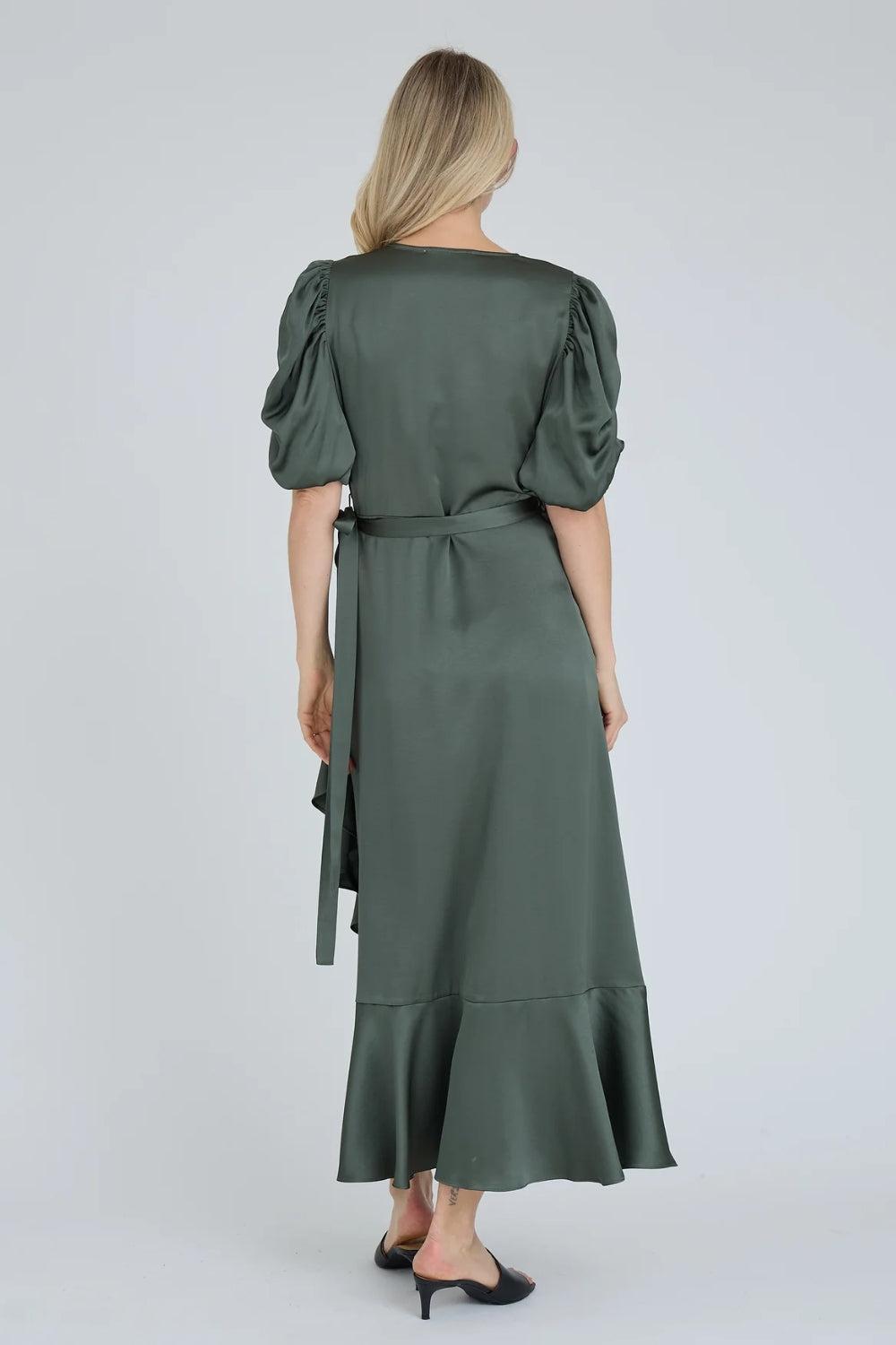 Sinda Dress Dark Green